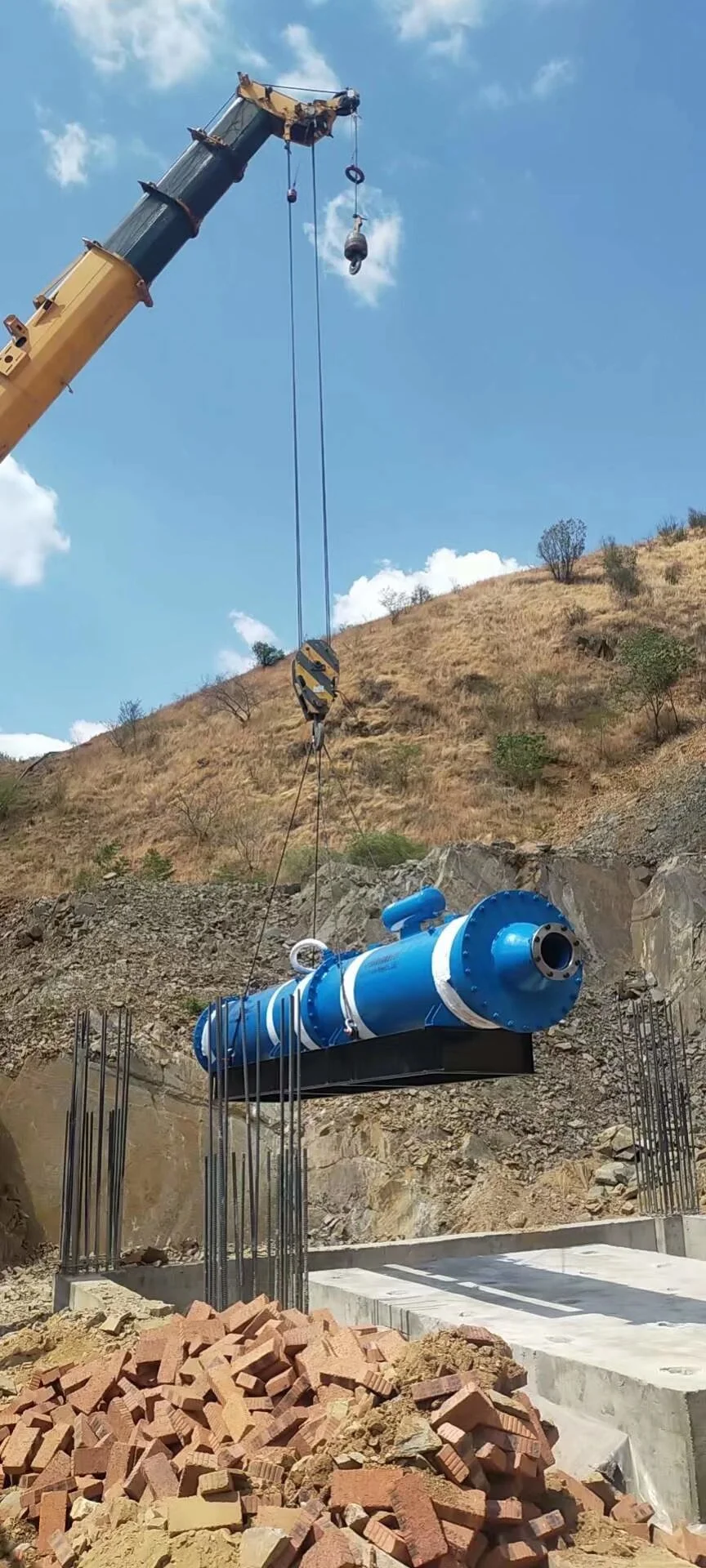 QKS 卧式矿用潜水泵 800KW 大流量高压 案例