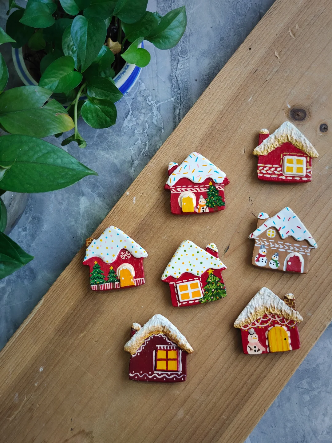 圣诞节冰箱贴｜可爱到犯规的圣诞礼物?