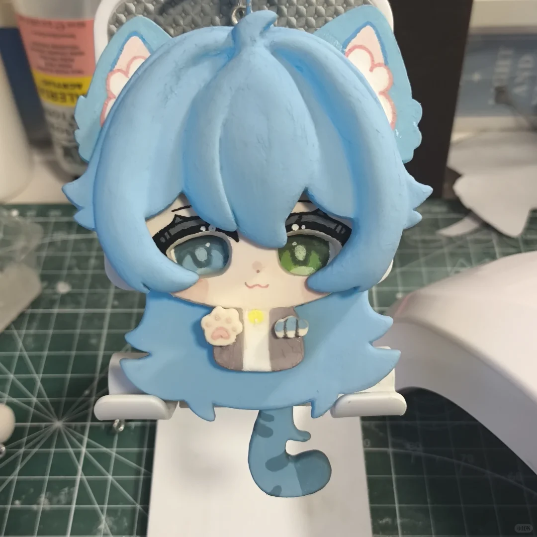 第一次做石塑粘土