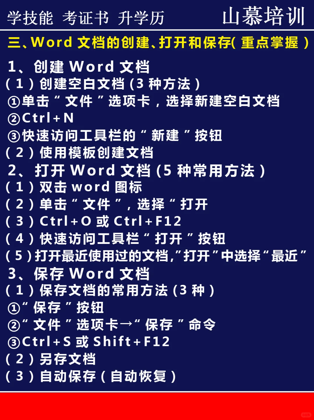 word零基础学习（一）