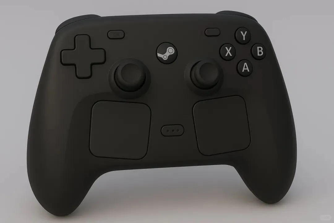 Valve内部人士披露的Steam手柄2代渲染图