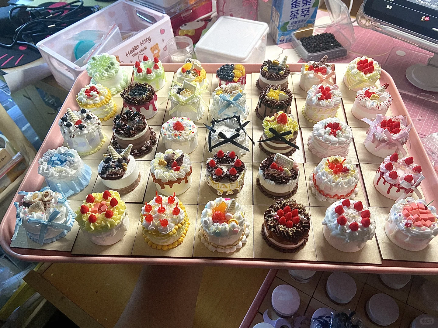 挑战每天捏蛋糕！！！