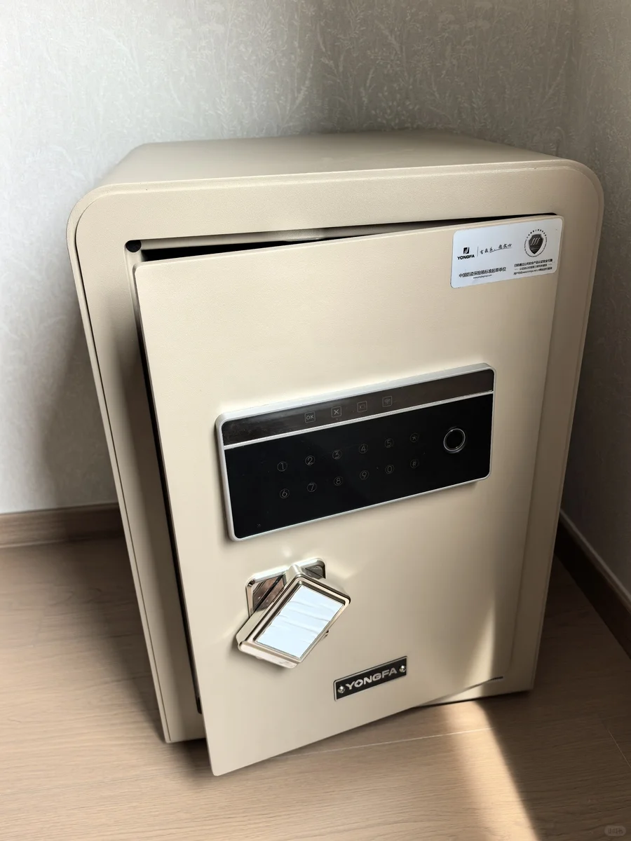 精致女孩的底气?永发保险柜给我双重安心