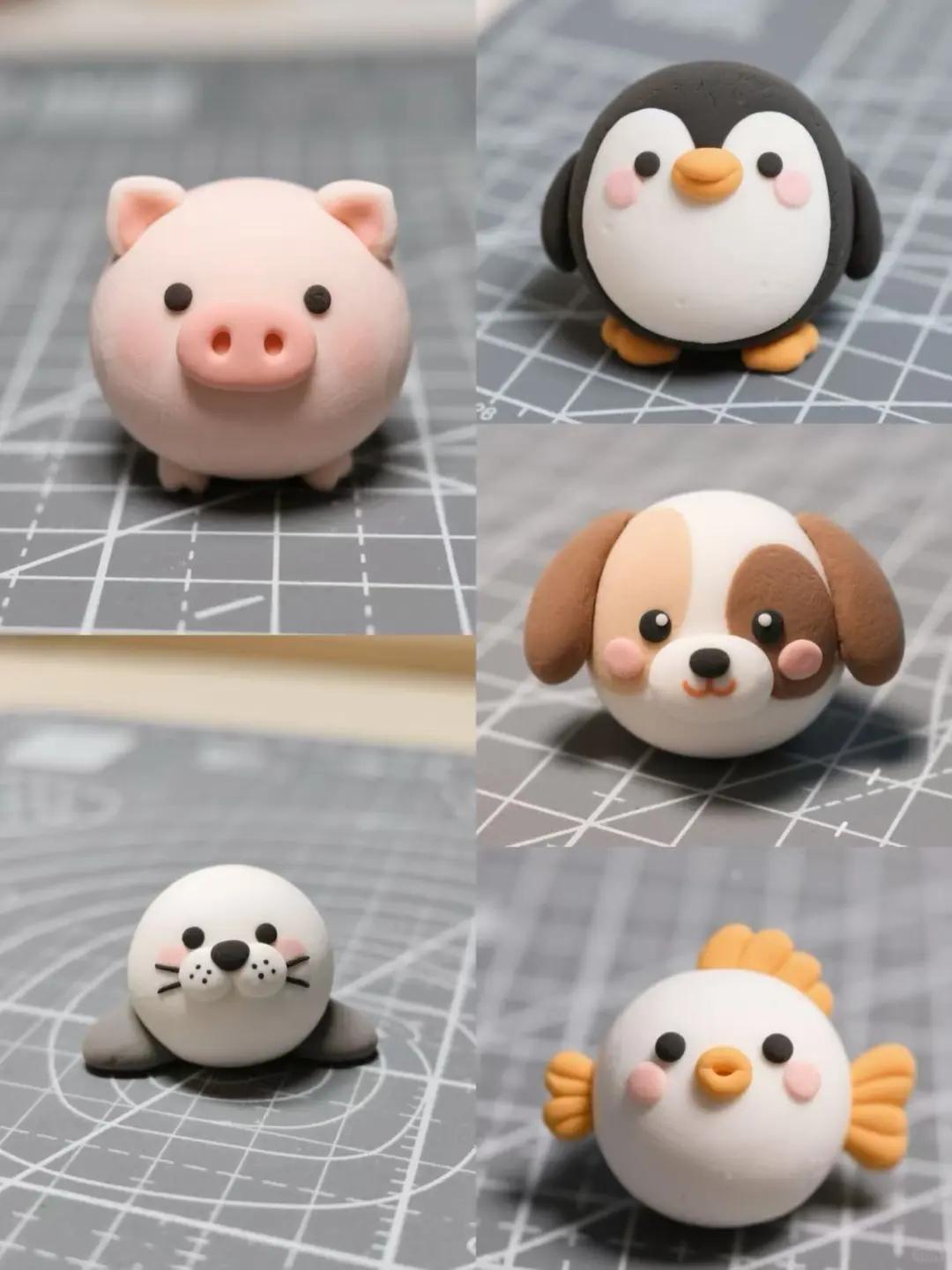 粘土～小动物们、小鼻嘎们