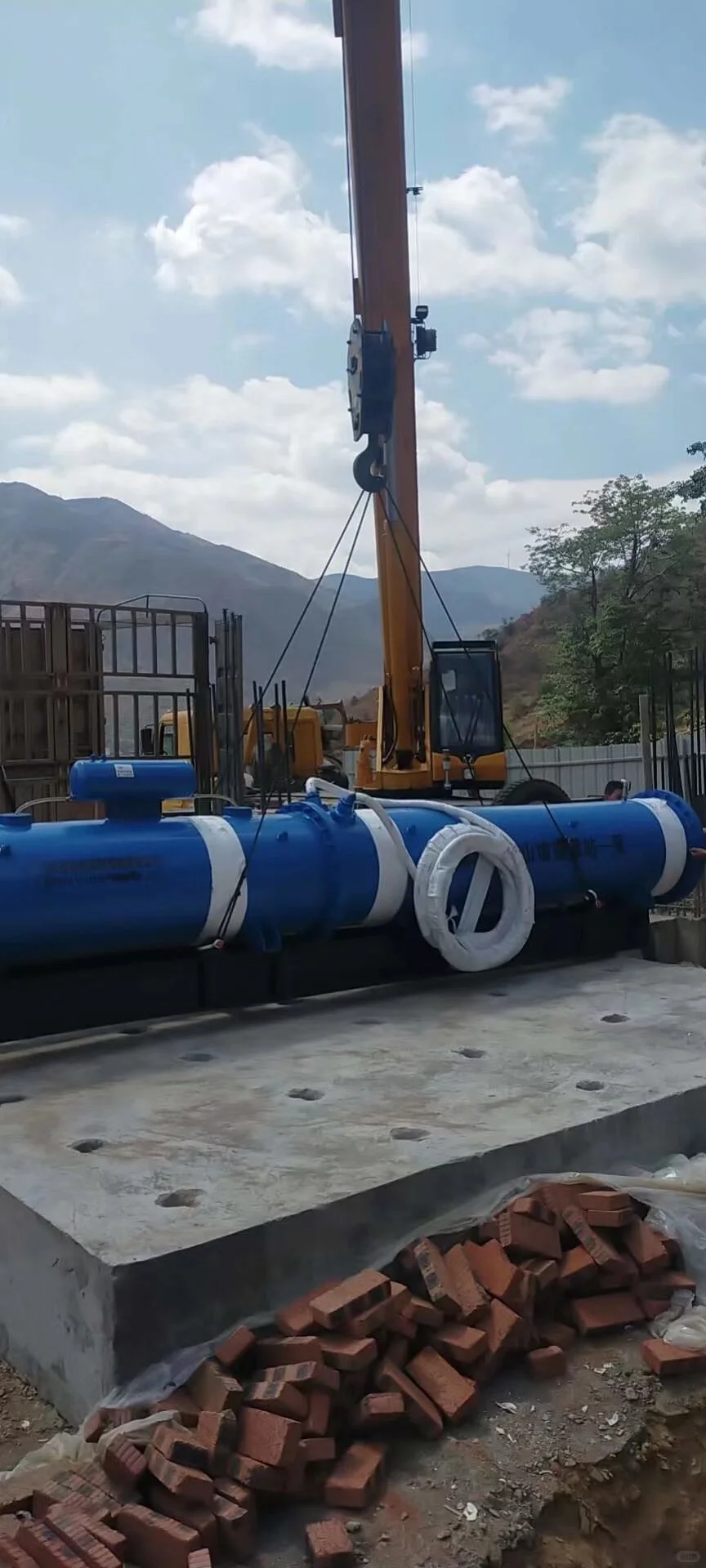 QKS 卧式矿用潜水泵 800KW 大流量高压 案例