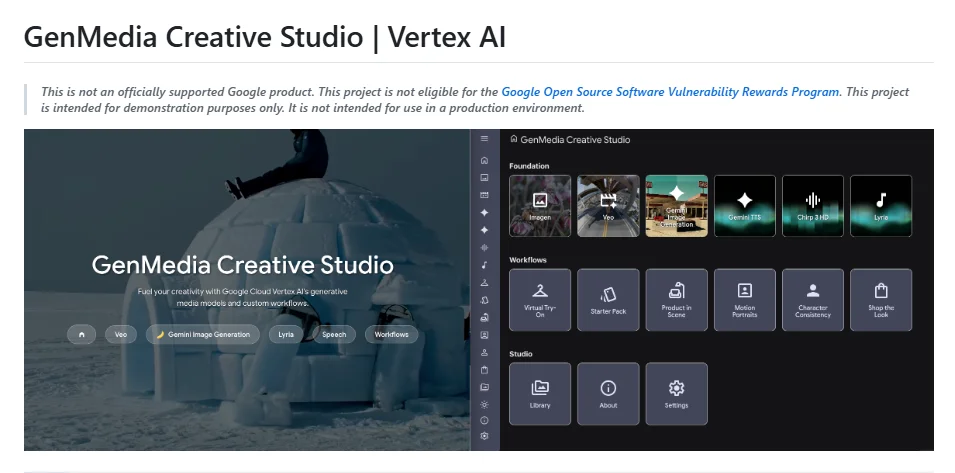 Google发布一站式AI创意工坊