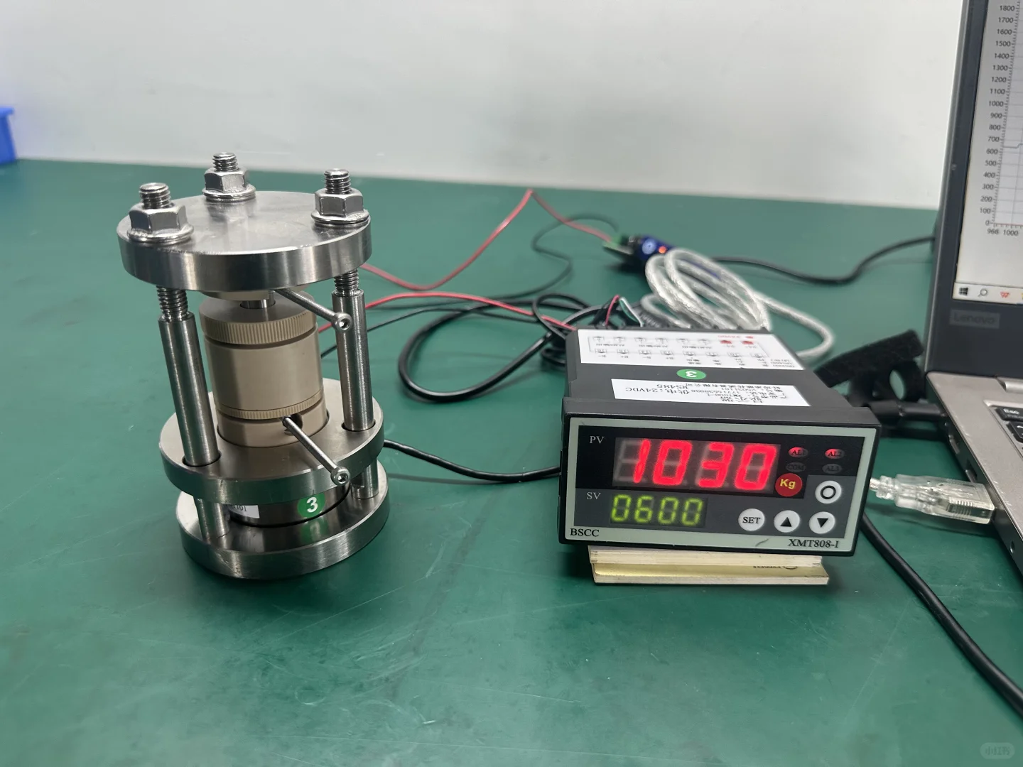 全固态模具电池压力检测