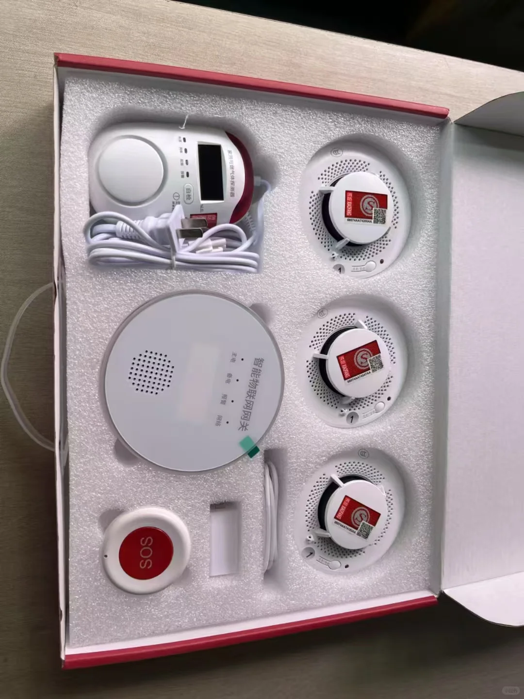 家庭版小型智慧消防安全的套餐设备