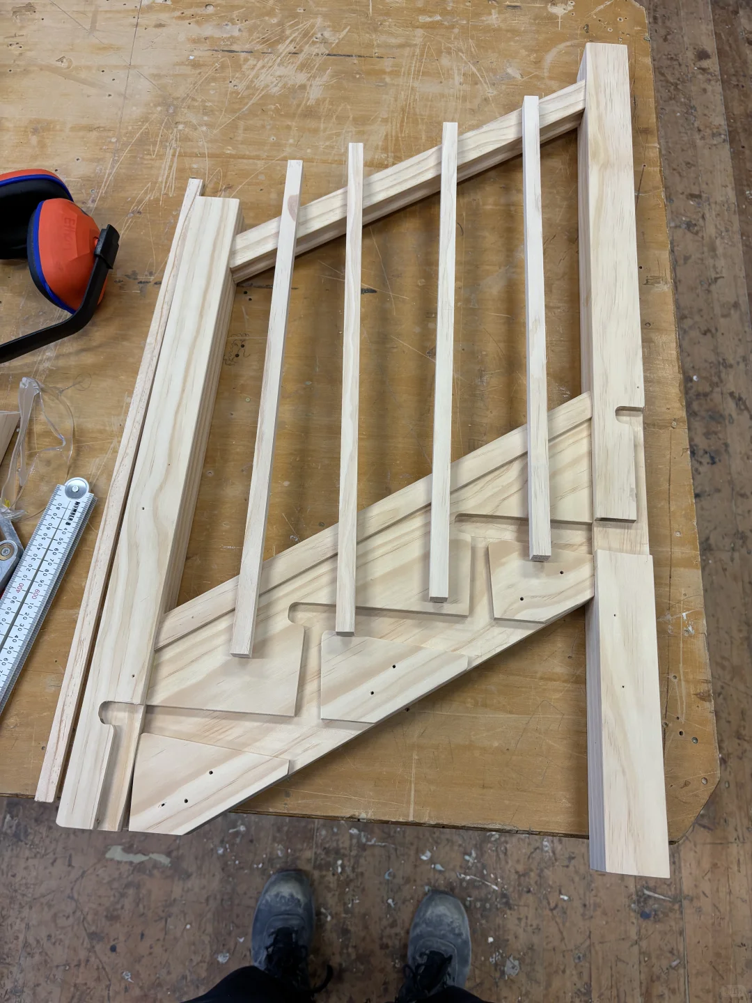 基督城木工课程之做梯子?