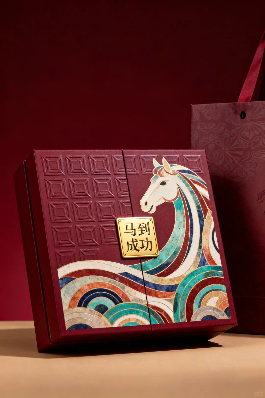 马到成功的礼盒包装设计！