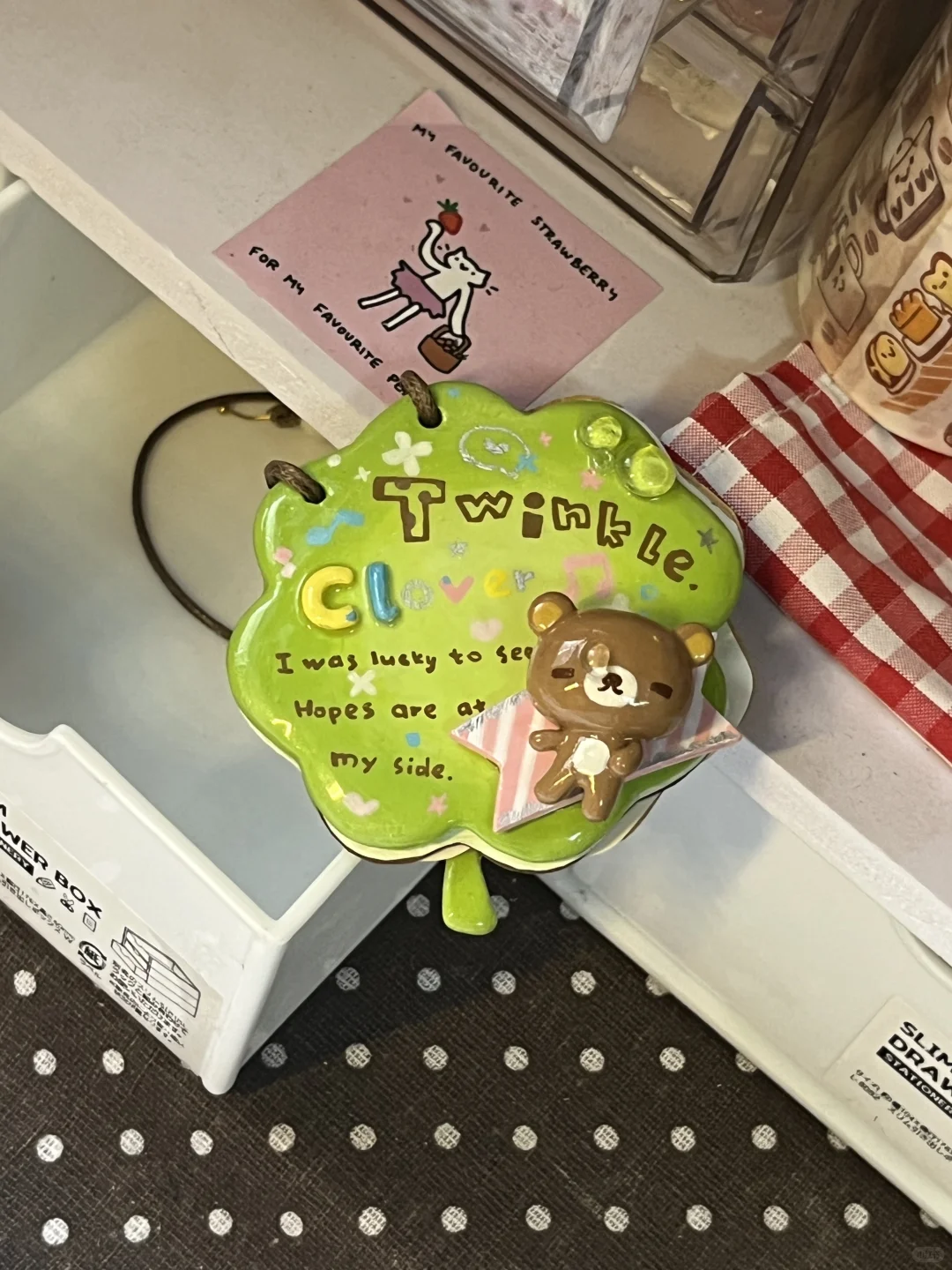 喜欢四叶草和轻松熊的宝宝在哪里 ??‍♀️