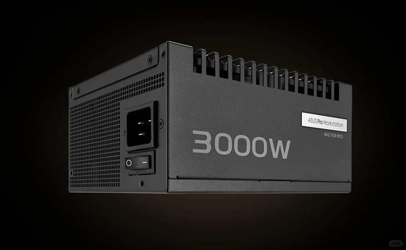 华硕3000W工作站电源：支持4x RTX 5090