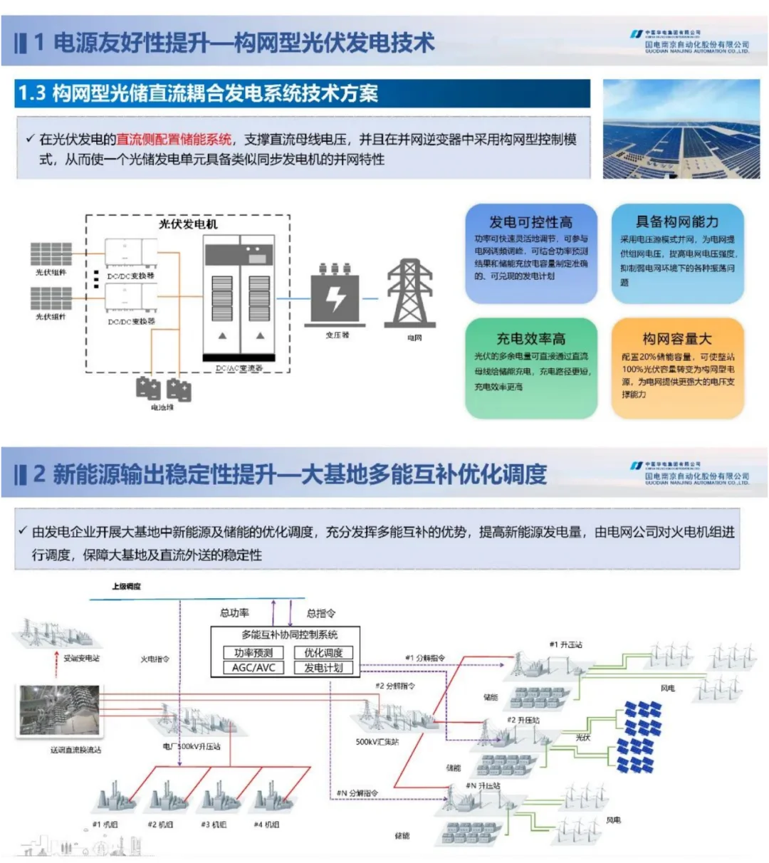 国电南自：新型电力系统源网友好并网的探索