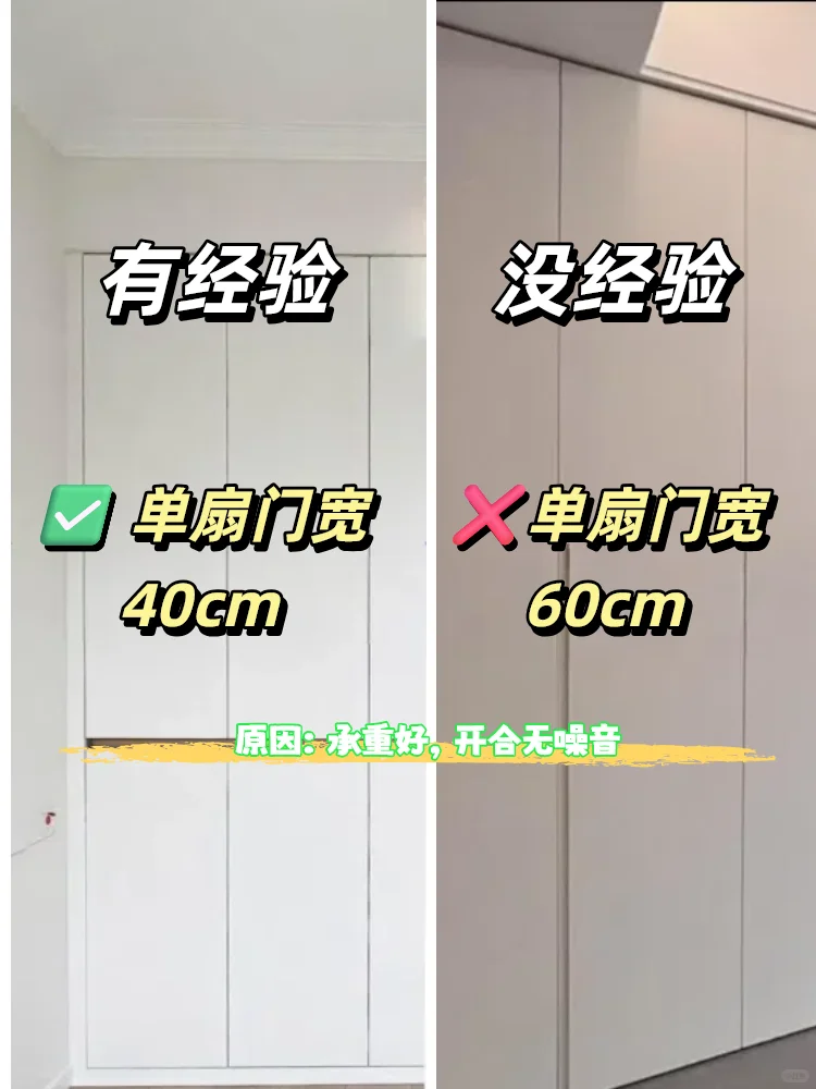 衣柜定制设计记住这 8点丨不要再当大冤种啦