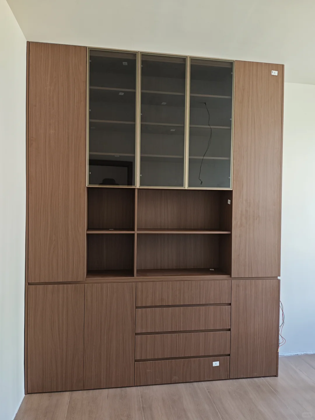 郑州全屋定制落地案例好喜欢我的柜子