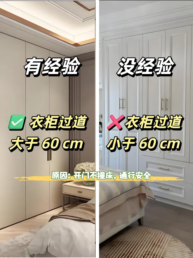 衣柜定制设计记住这 8点丨不要再当大冤种啦