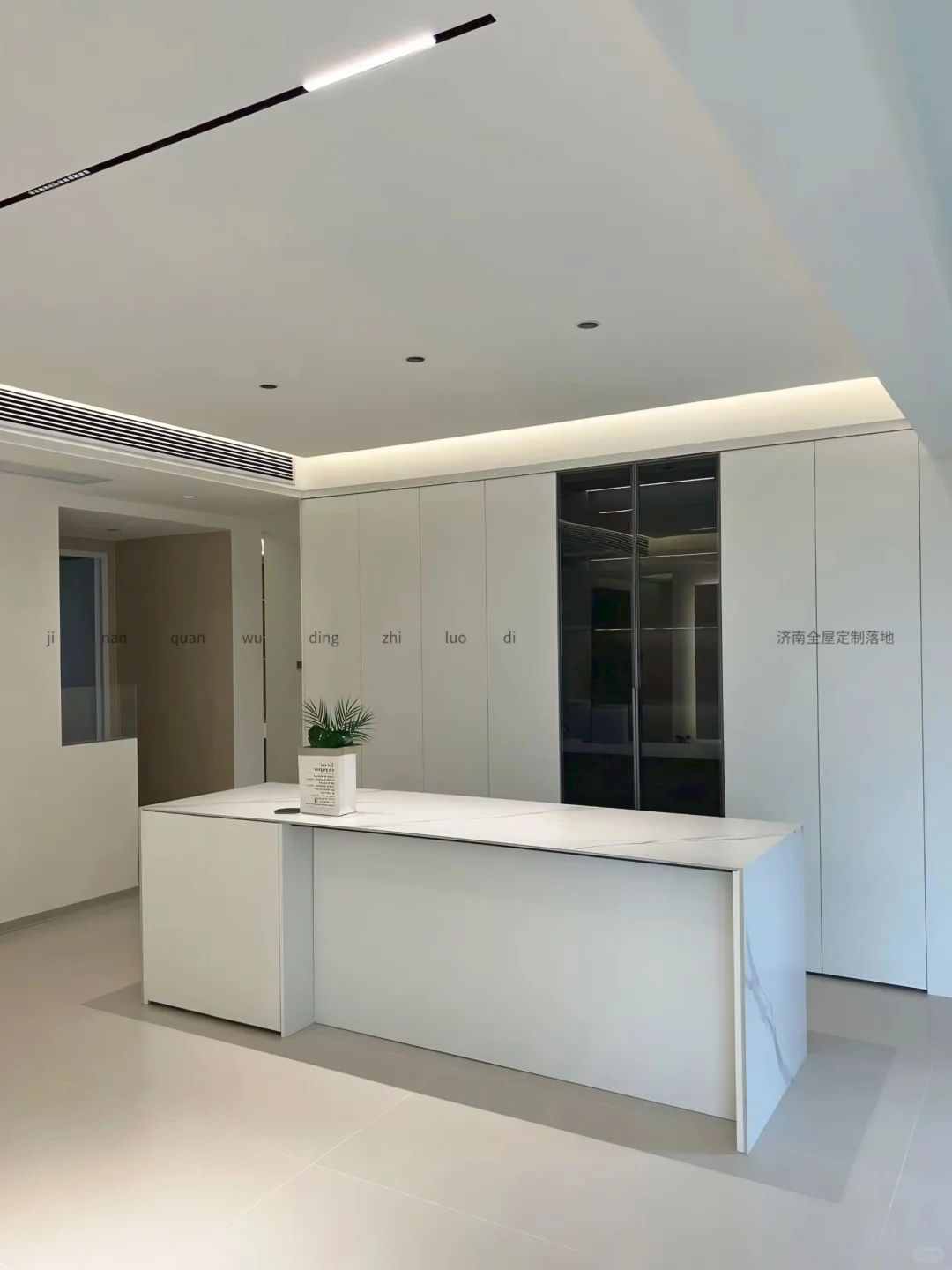 大大方方的极简风全屋定制简直人见人爱