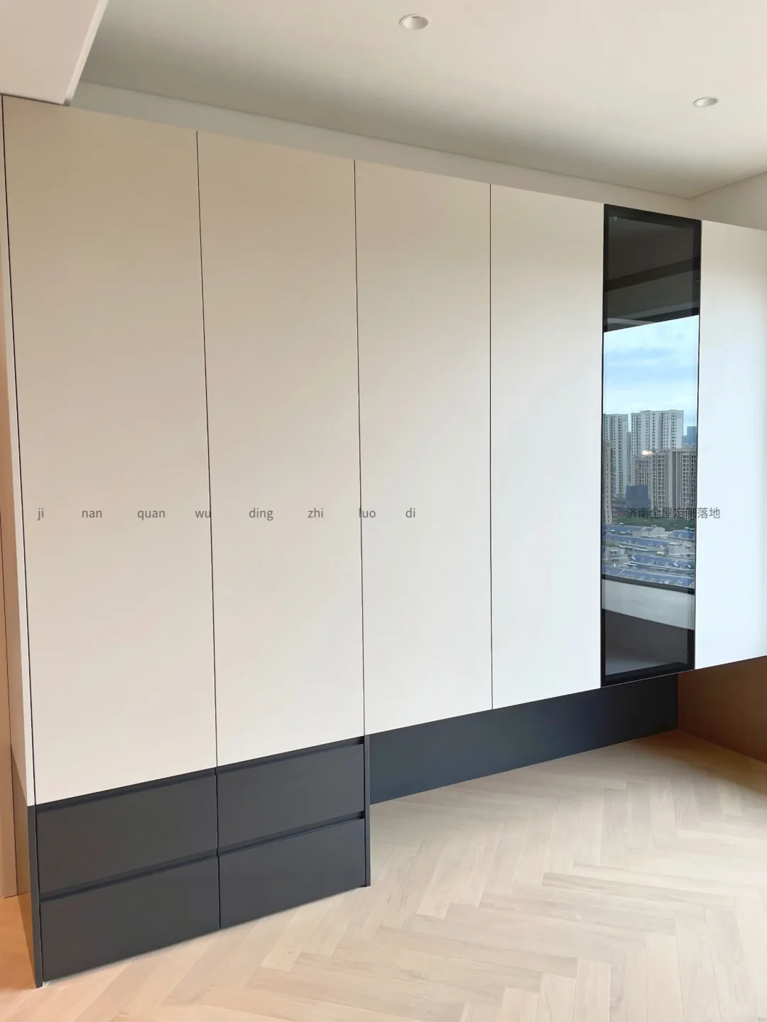 大大方方的极简风全屋定制简直人见人爱