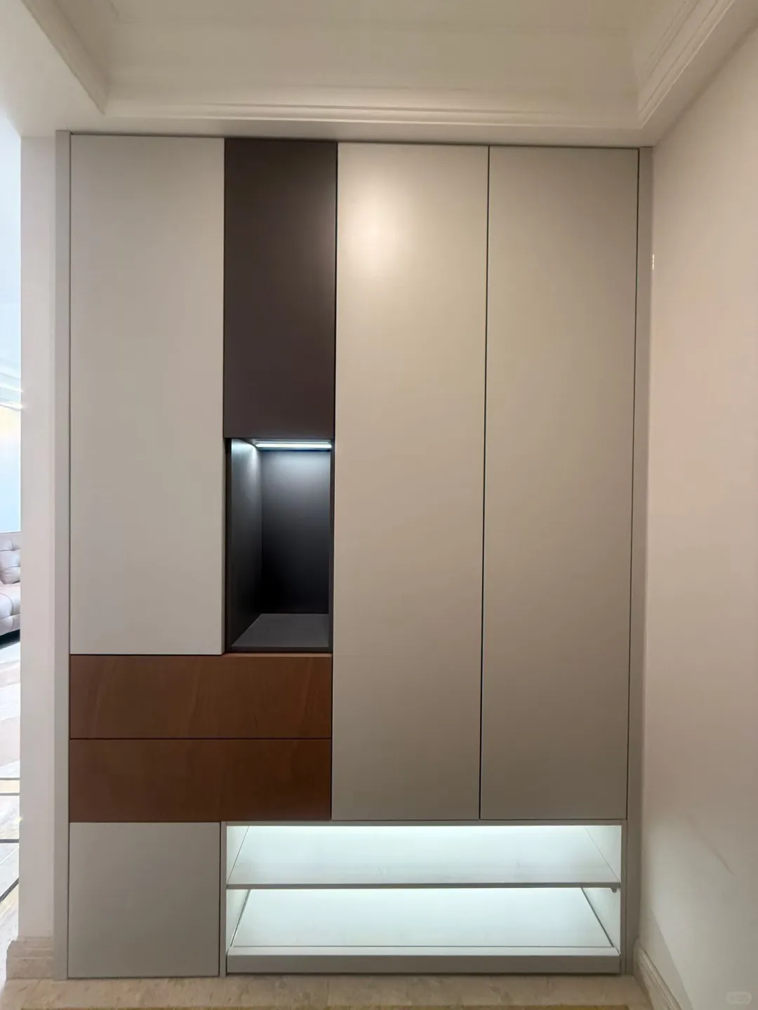 全屋定制、水性漆的质感、这才是真的质感