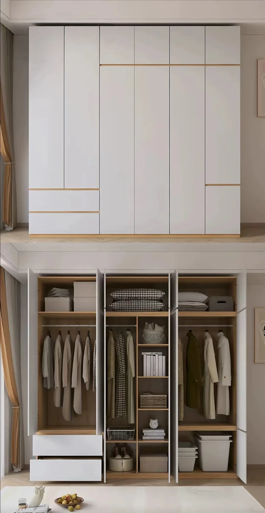 分段式衣柜：重构空间美学，定义收纳新秩序