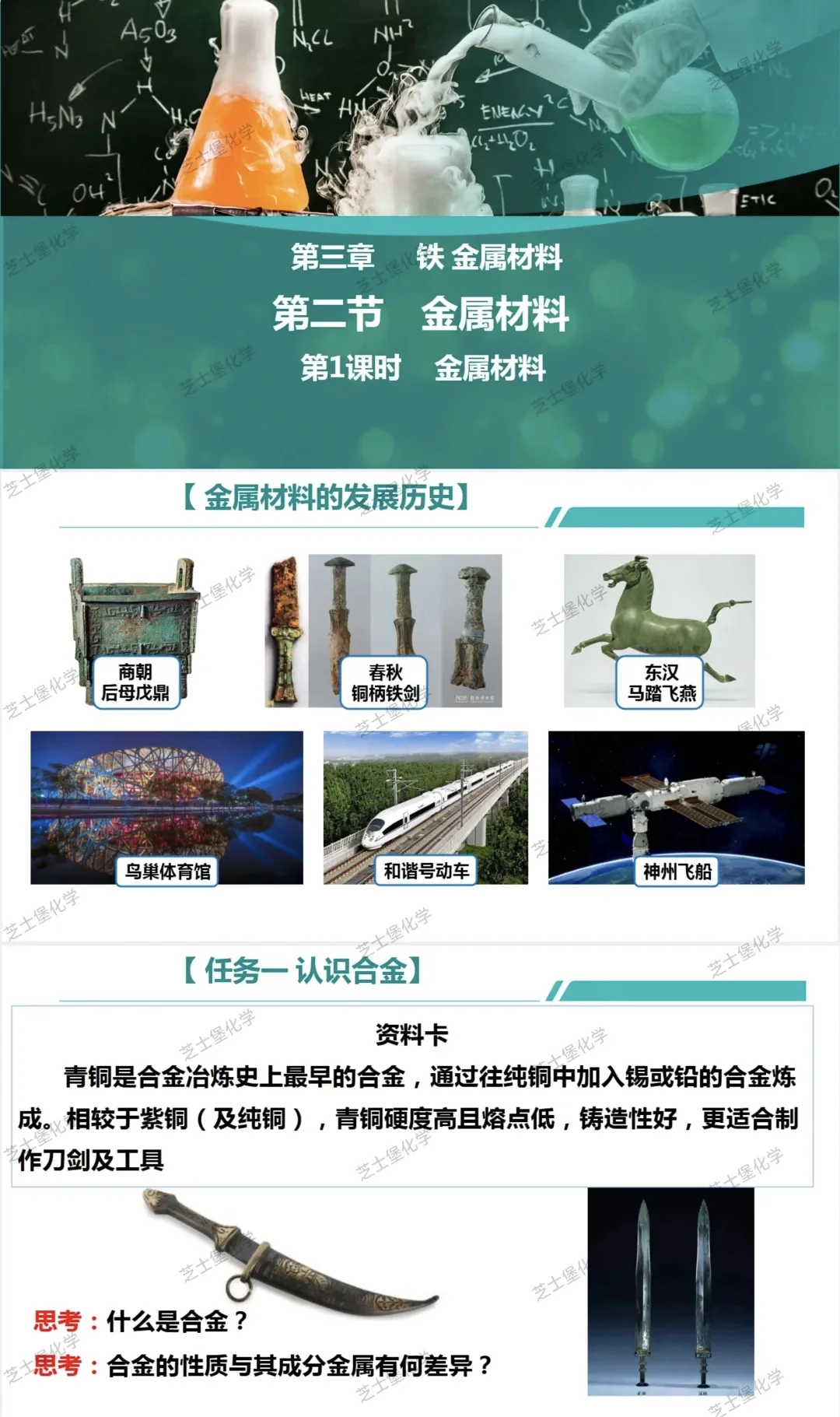 必修一 3.2.1 金属材料