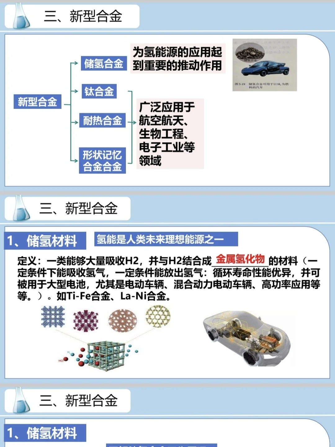 常见的合金及其应用｜铁合金｜新型合金