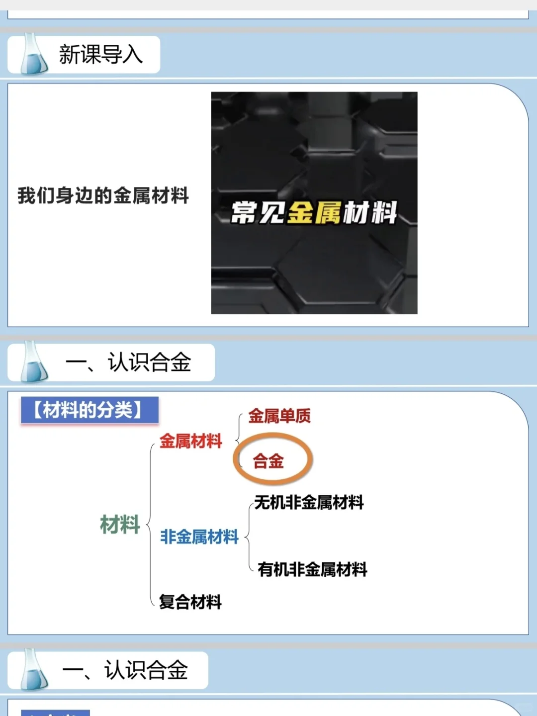 常见的合金及其应用｜铁合金｜新型合金
