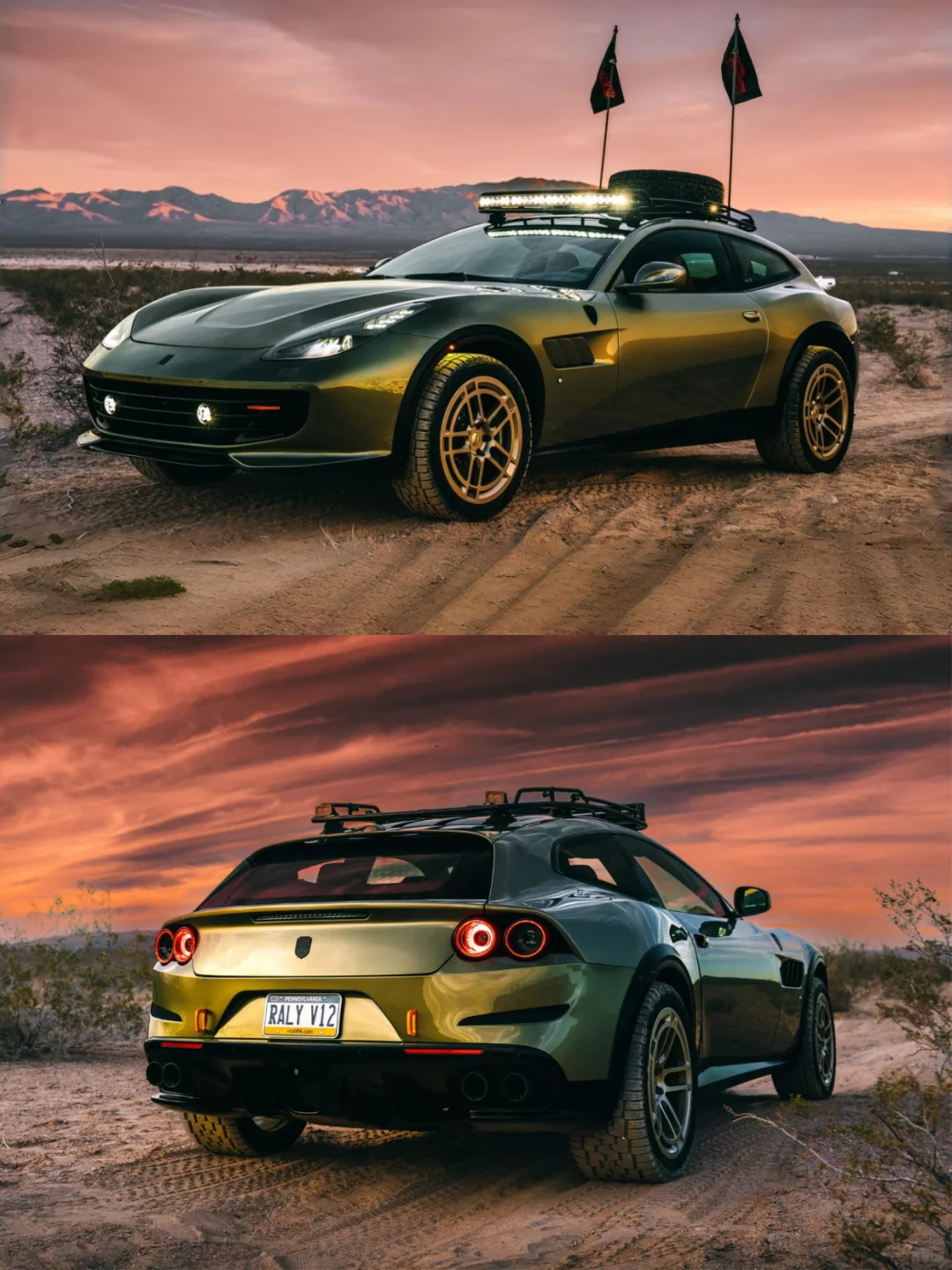 GlasWerks Elevato V12 法拉利的终极越野车