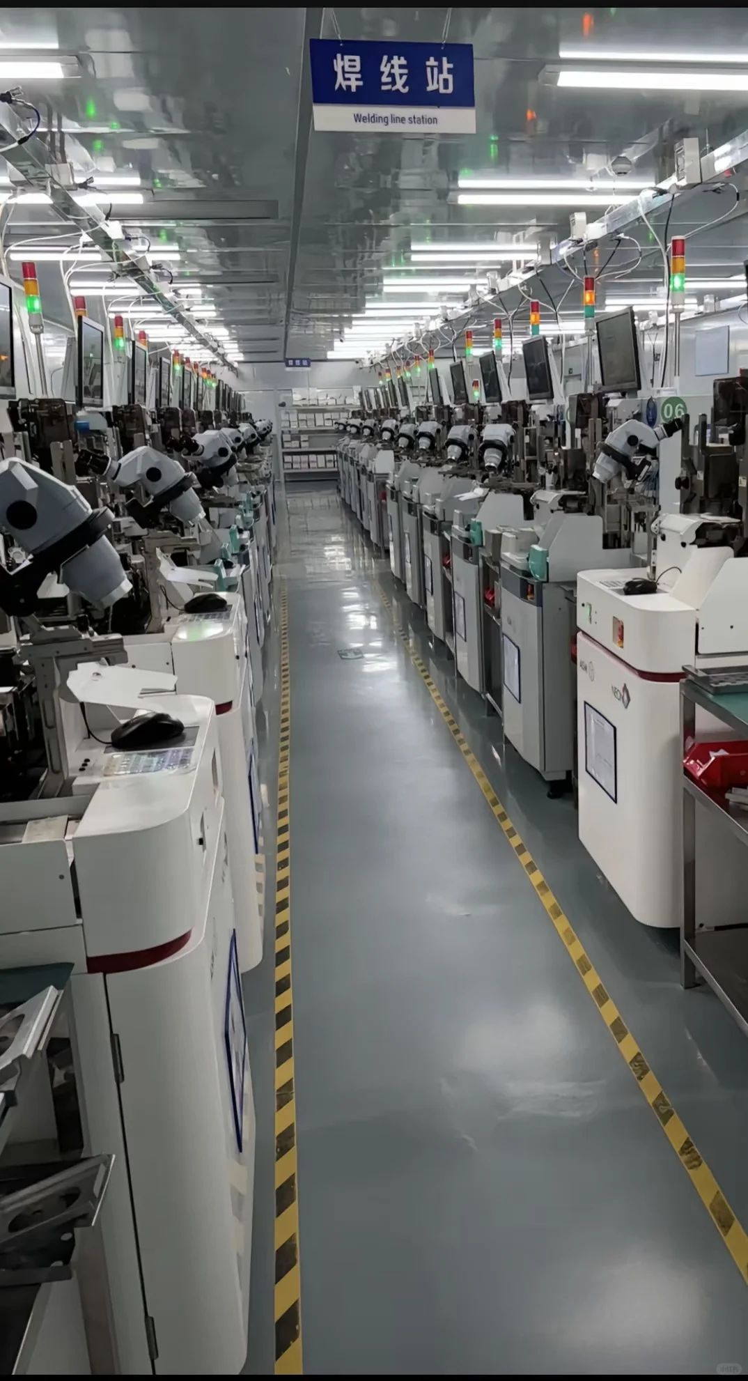 这种车间就是半导体wb 打线部门