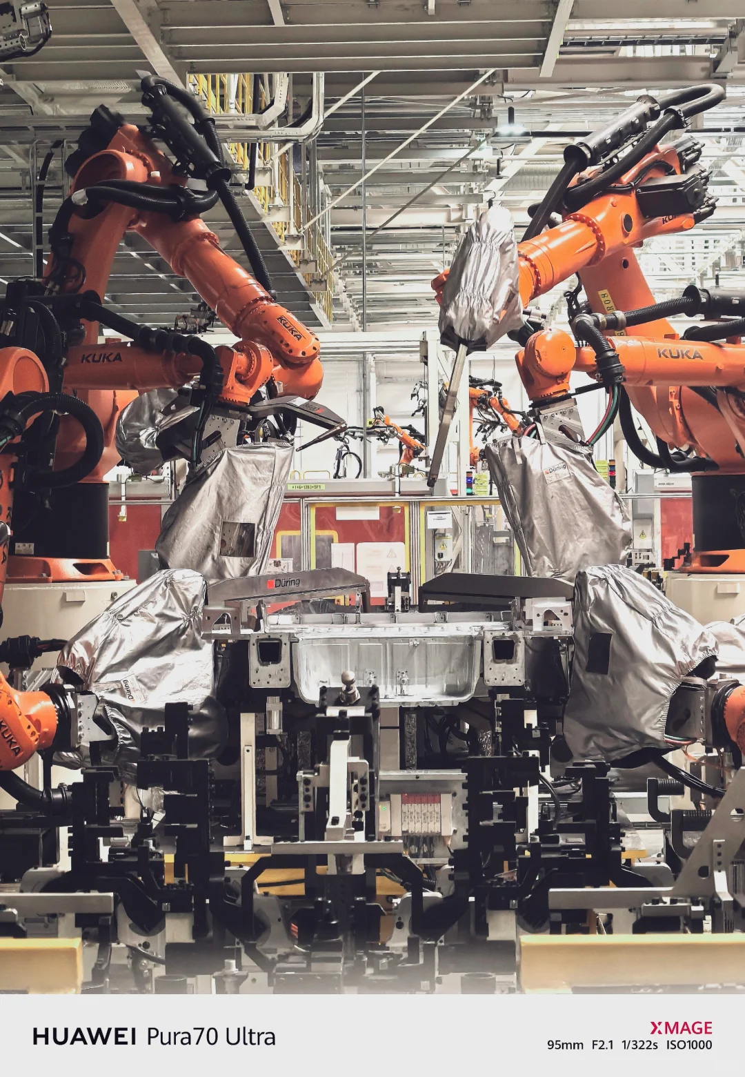 参观安徽大众-机器人焊装车间