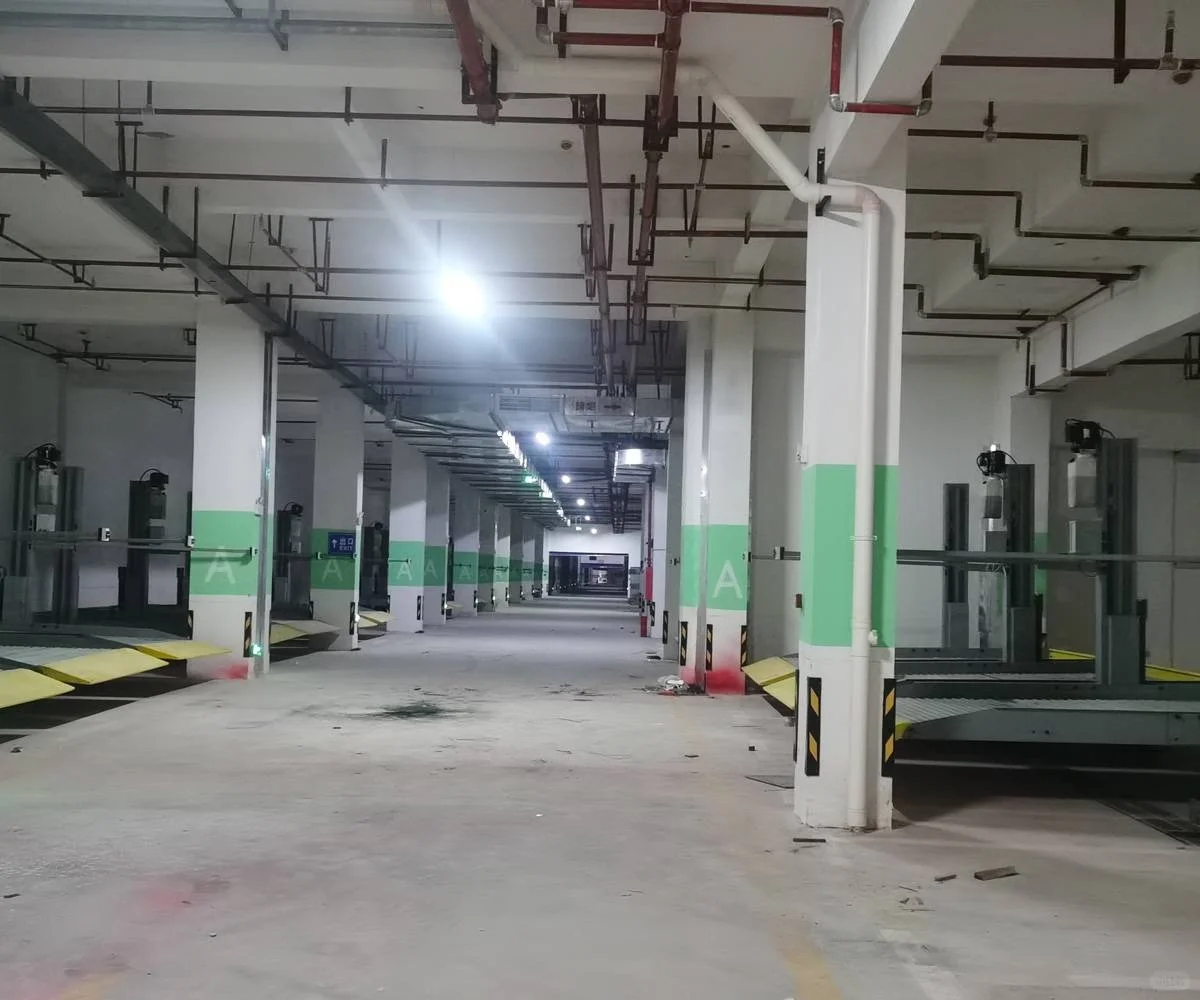 升降横移机械式立体停车设备租用拆运的详