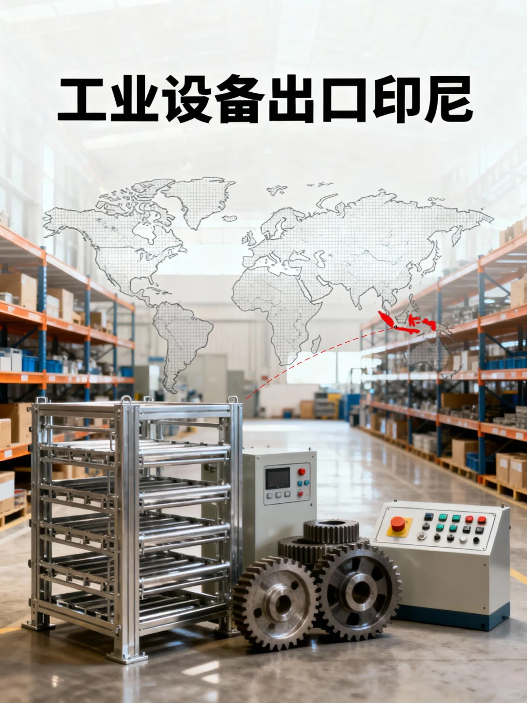 工业设备出口印尼|市场机会分析