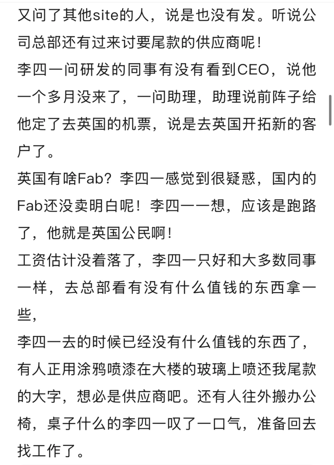 逃跑的半导体设备公司CEO