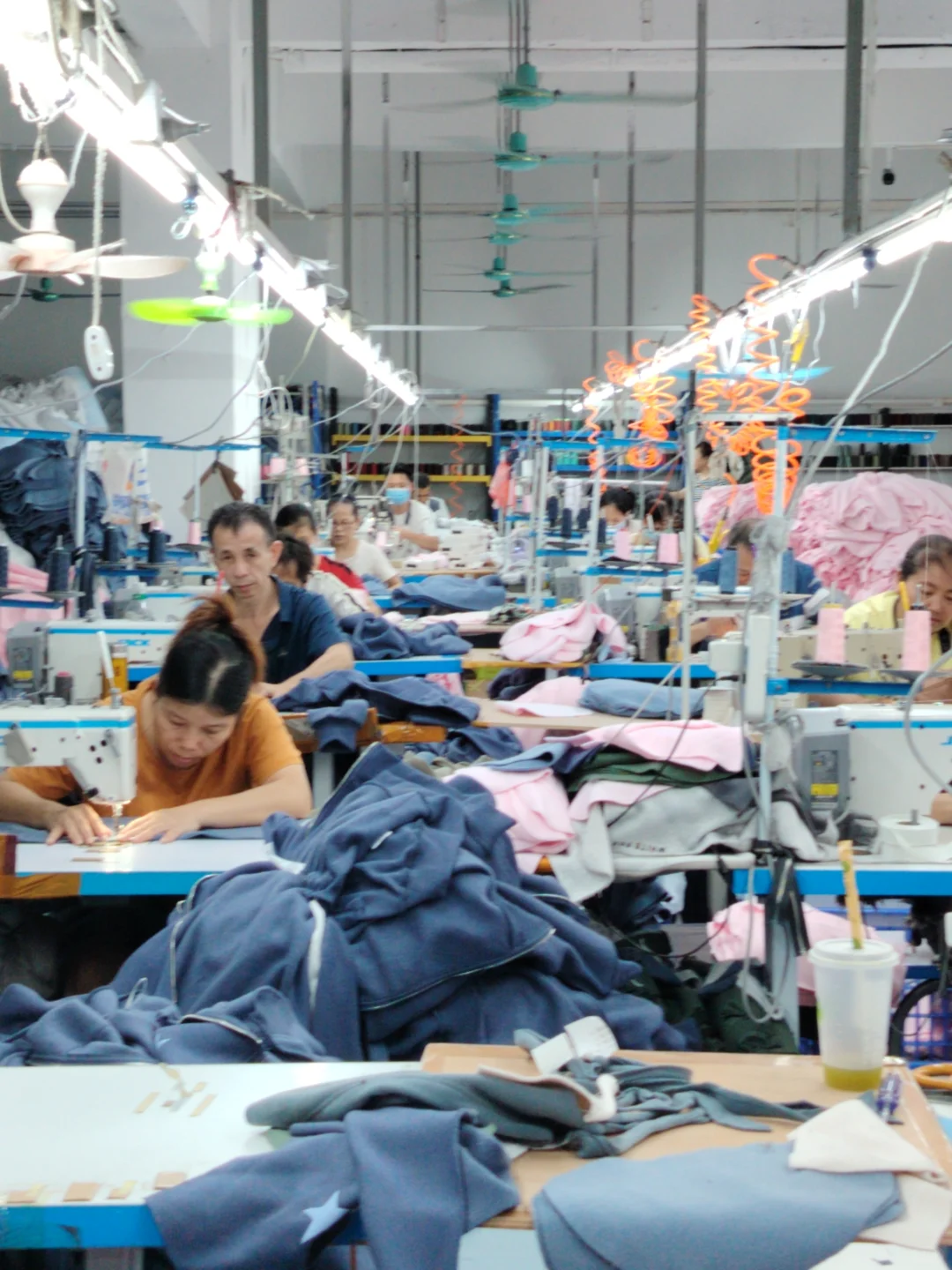 原来卫衣工厂是这样生产的