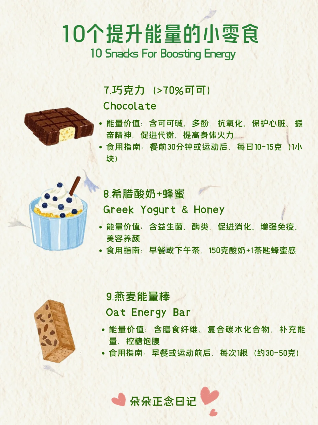 10个提高能量、激活生命力的小零食