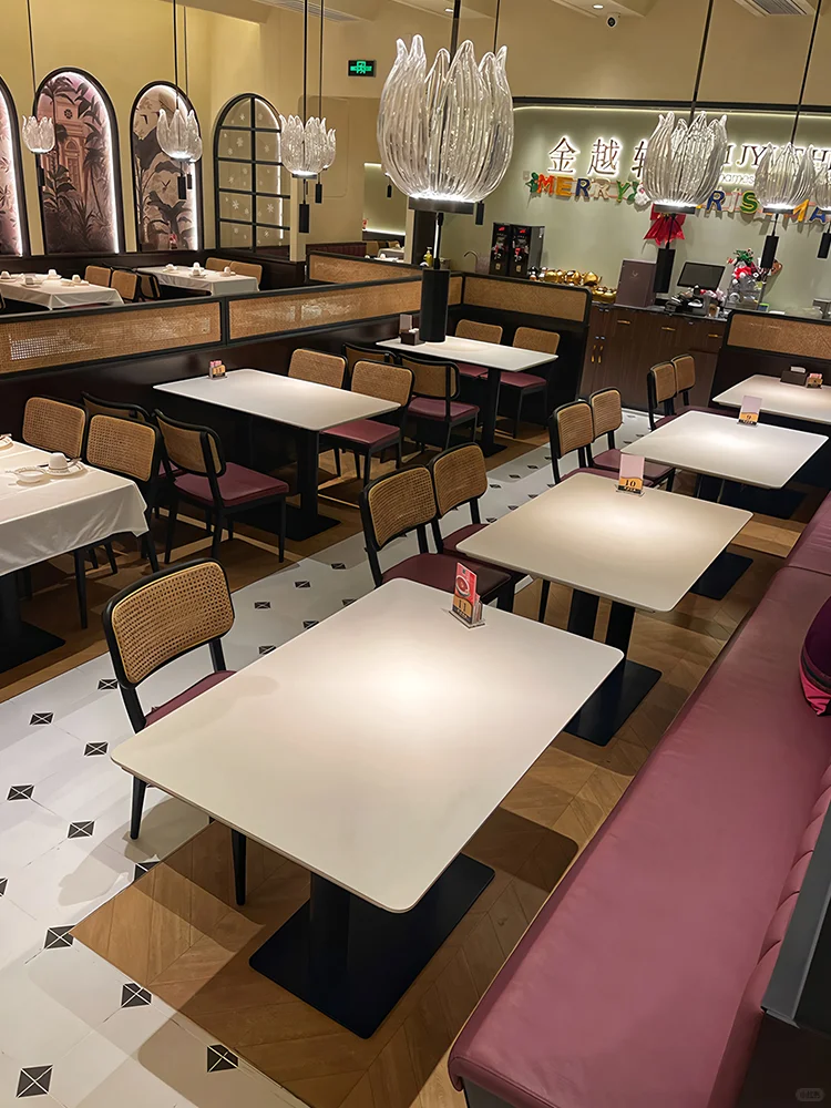 新中式风餐饮家具定制