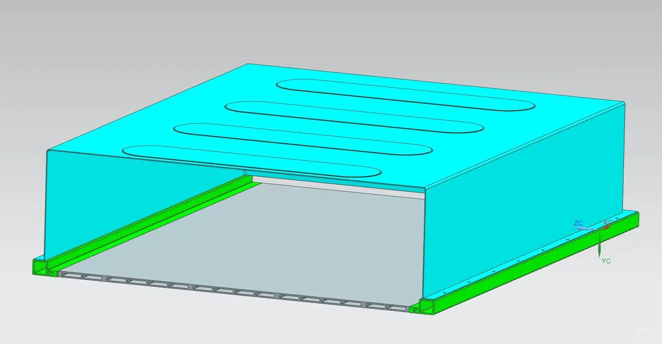 电池托盘储能底板