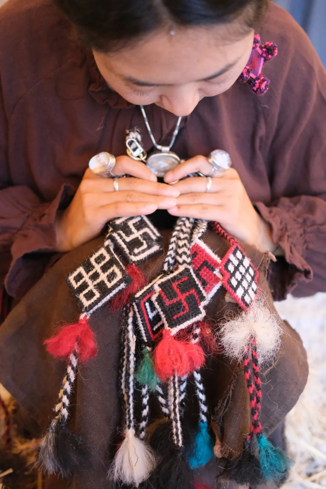 爱与祝福｜藏地牦牛毛吉祥结