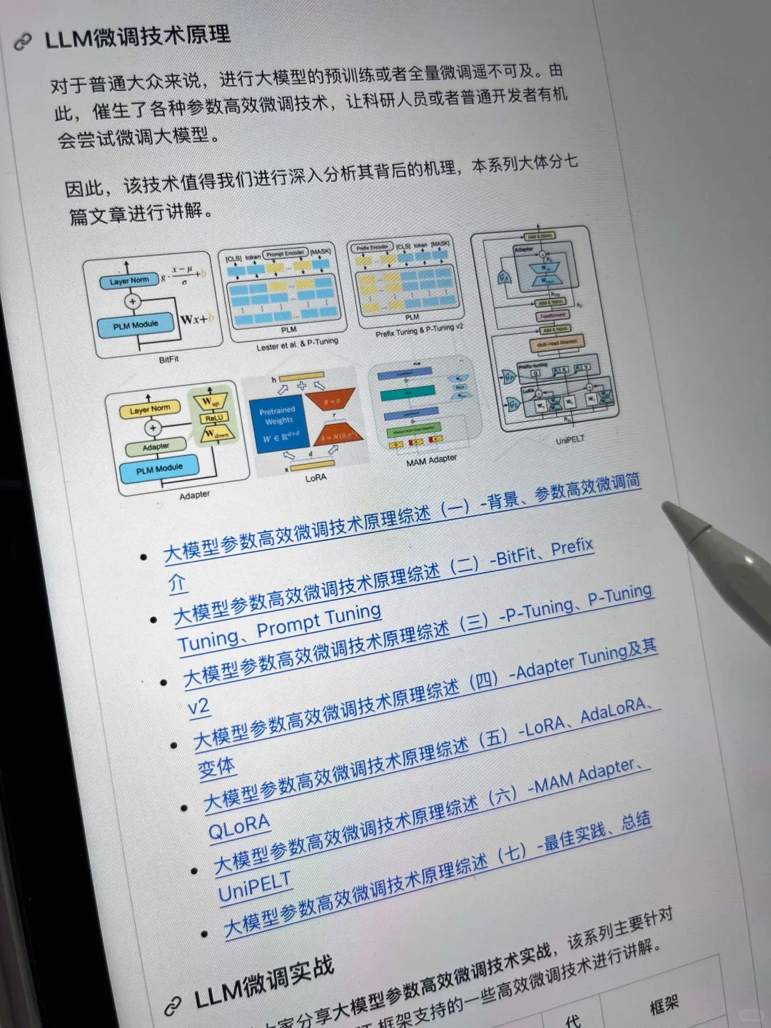 这就是我去年疯狂学大模型的状态...