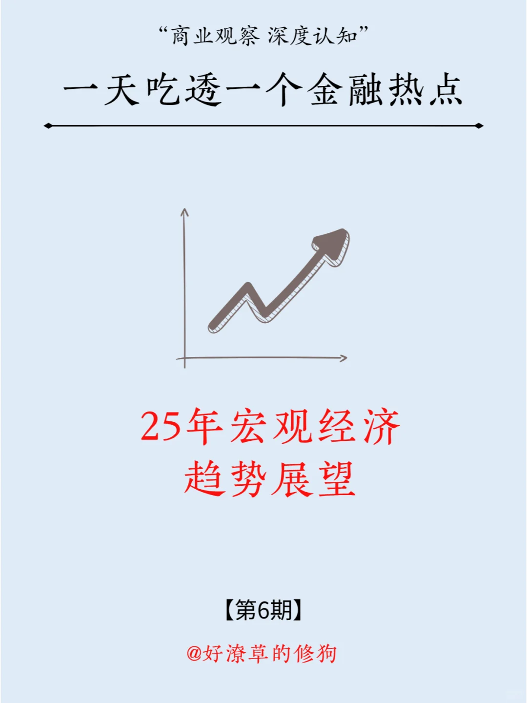 一天吃透一个金融热点：宏观经济趋势展望