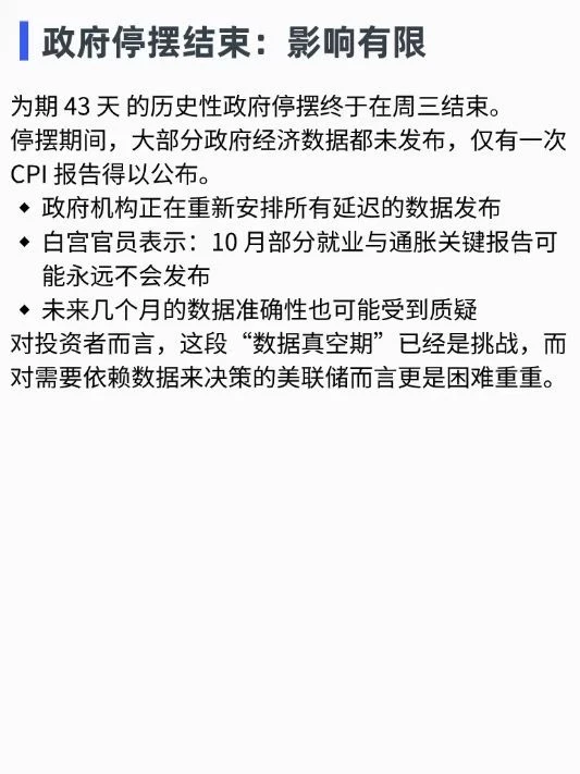美国市场每周简报:Week Ending November 14