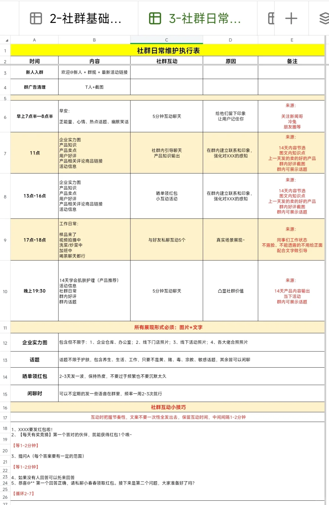 私域运营SOP拿去就用