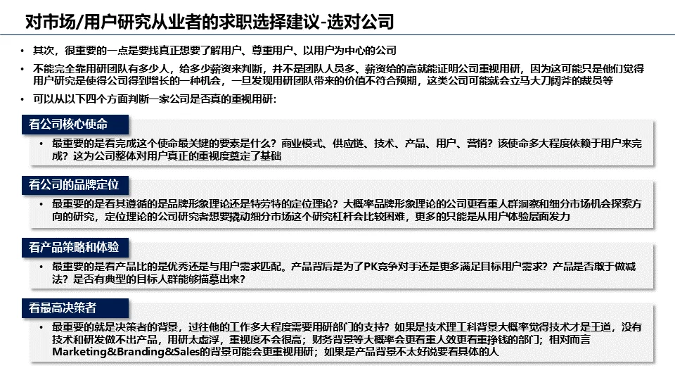 市场/用户研究岗位洞察报告（三）