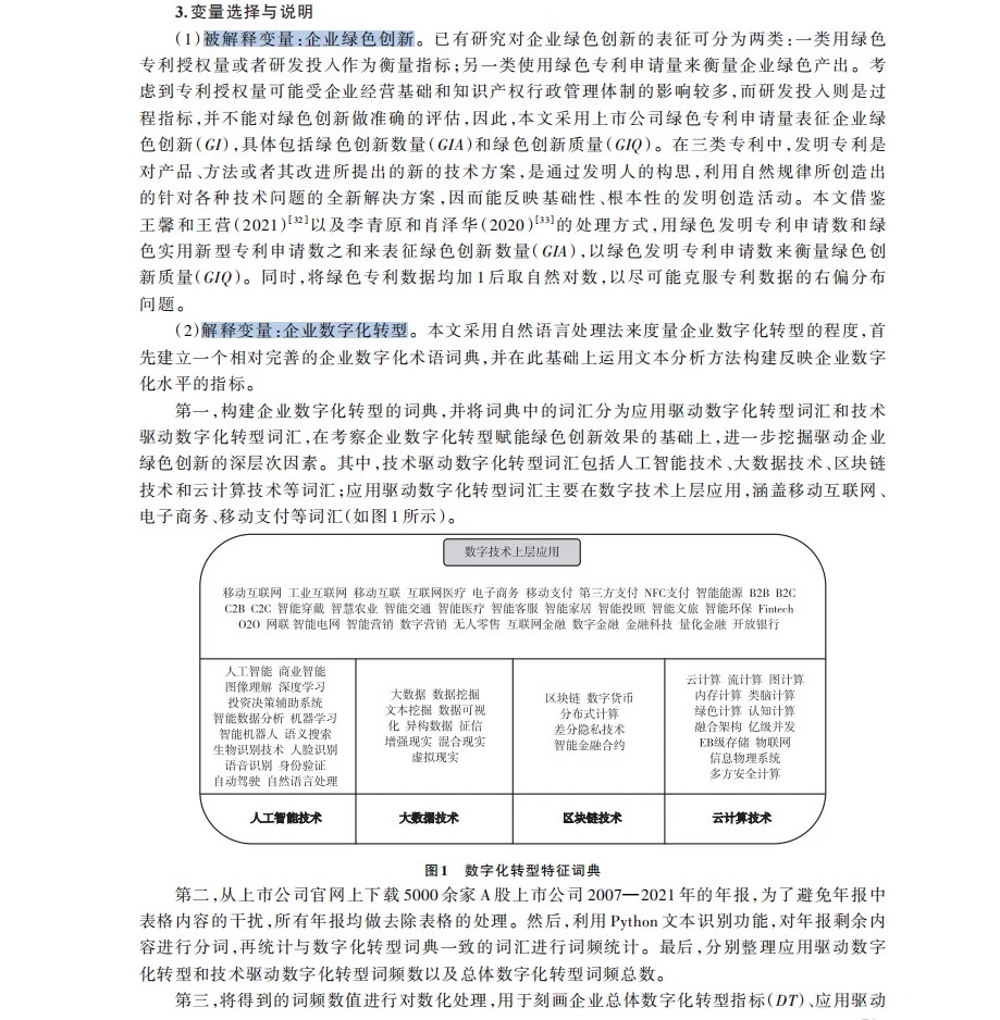 企业数字化转型这样搞,绿色创新效果翻倍!
