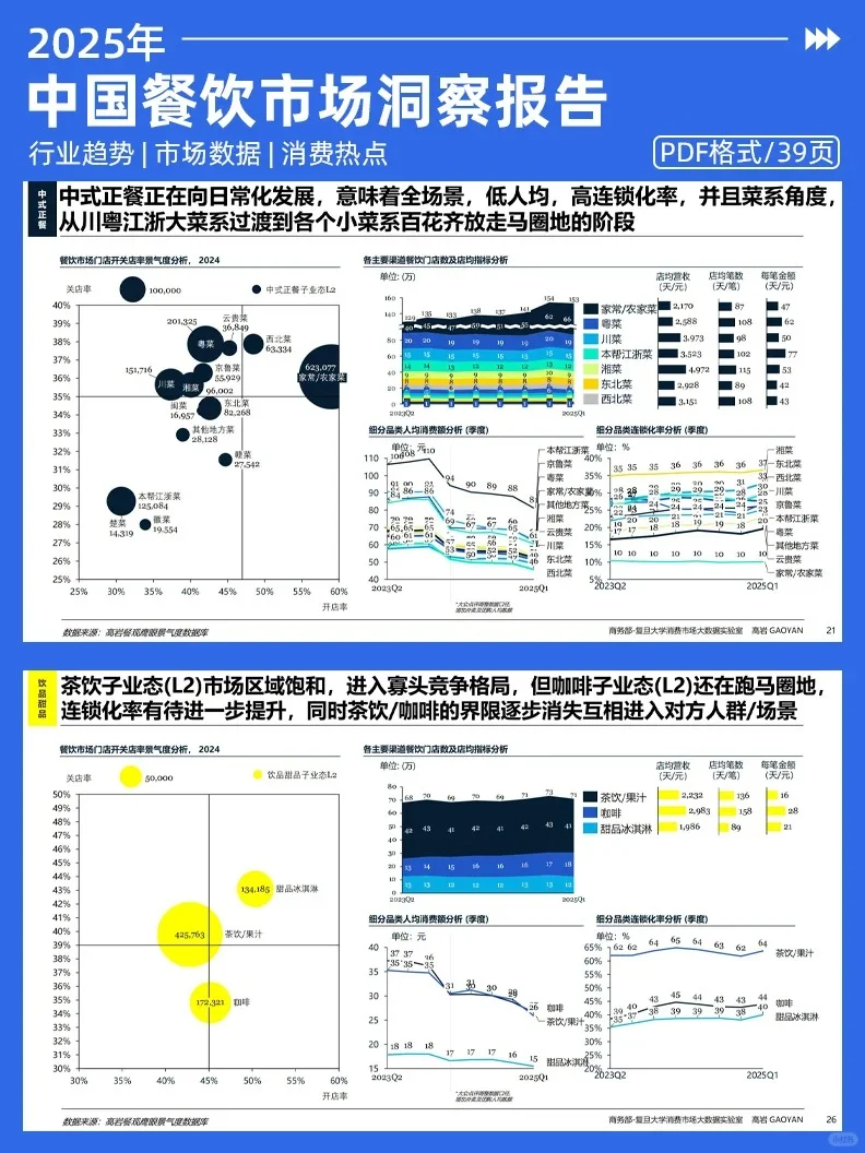 2025中国餐饮市场全景图及趋势展望洞察报告