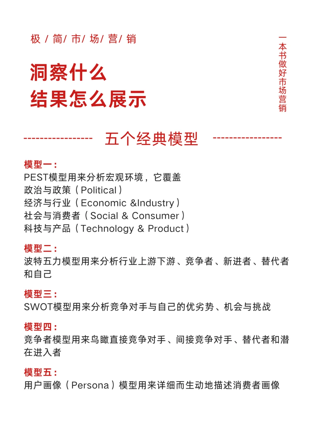 市场洞察怎么做?五个经典模型轻松搞定