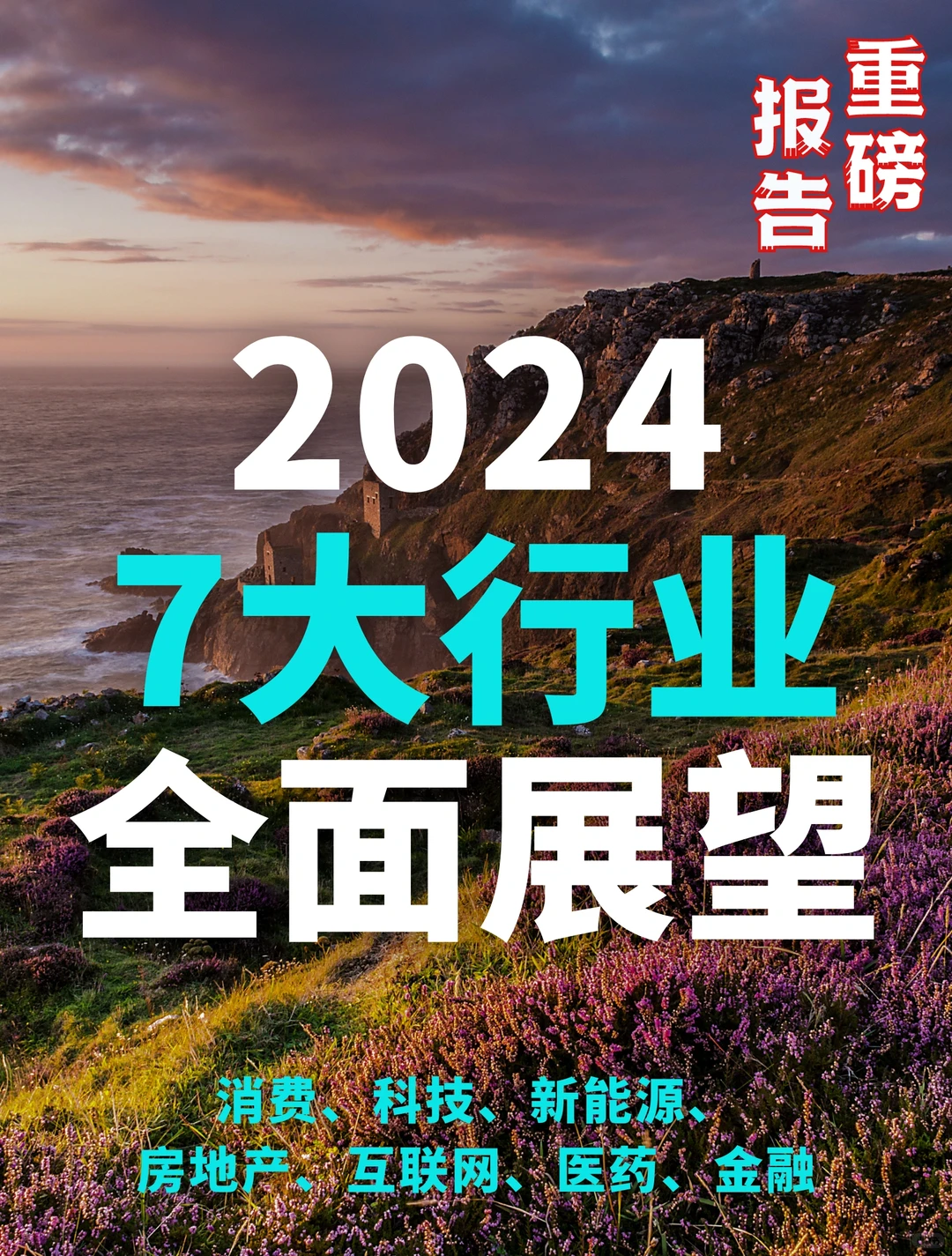7份报告|2024下半年7大行业机会全面展望