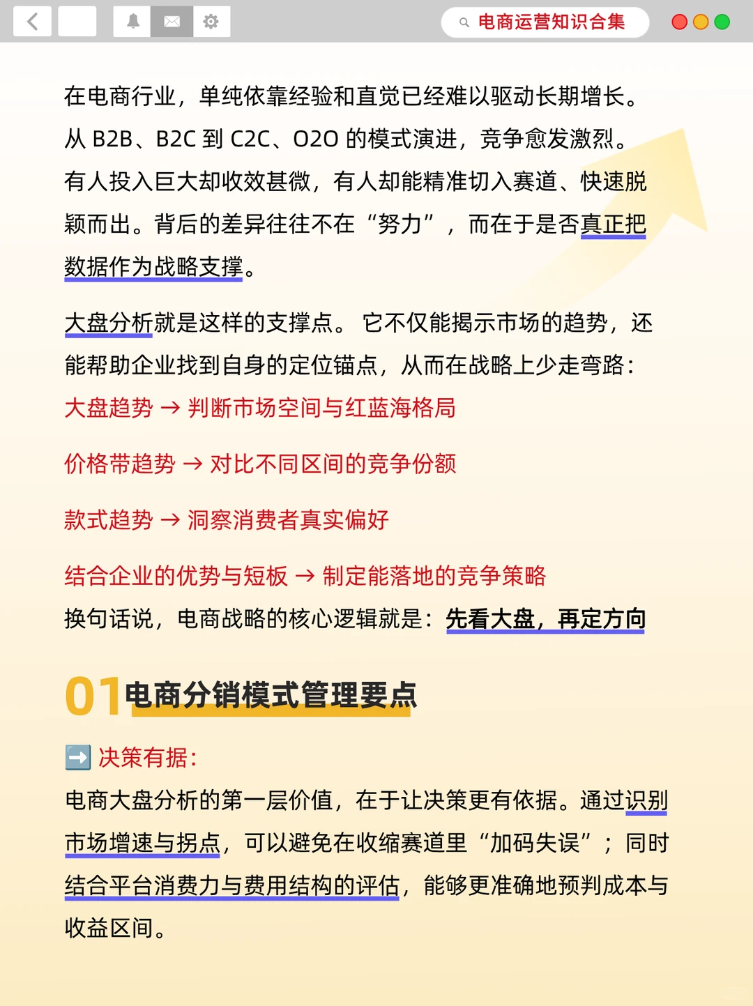 大盘分析:从数据里找电商增长逻辑