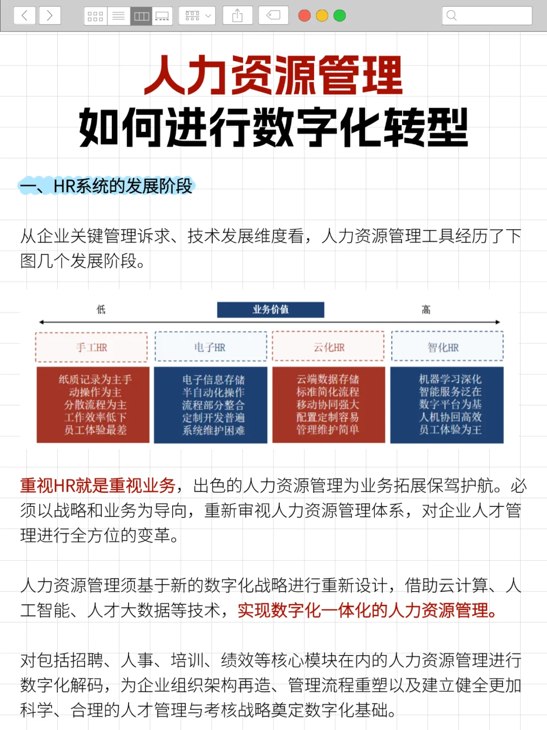 中小企业人力资源管理,如何进行数字化转型