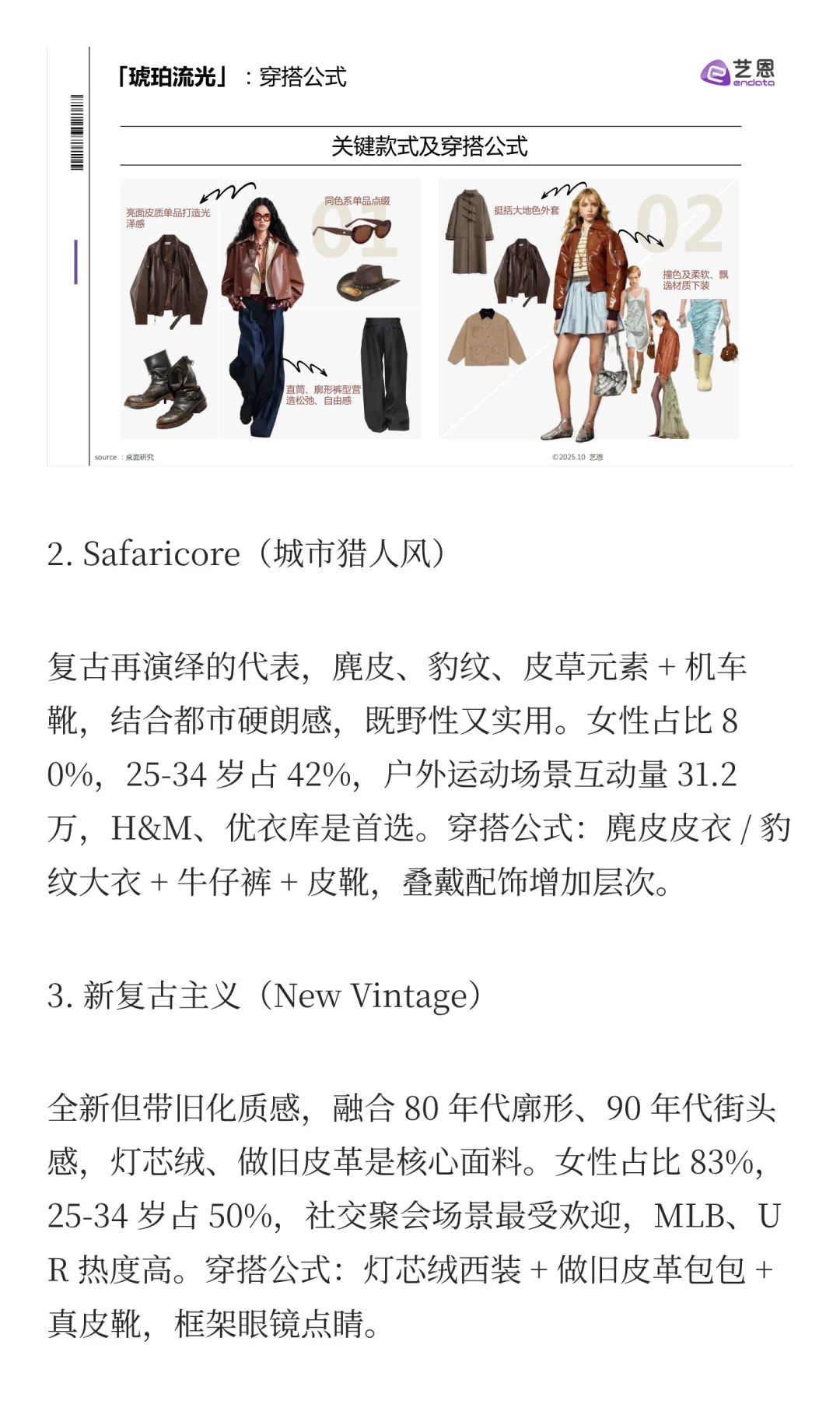 2025 秋冬服饰市场洞察：复古风来